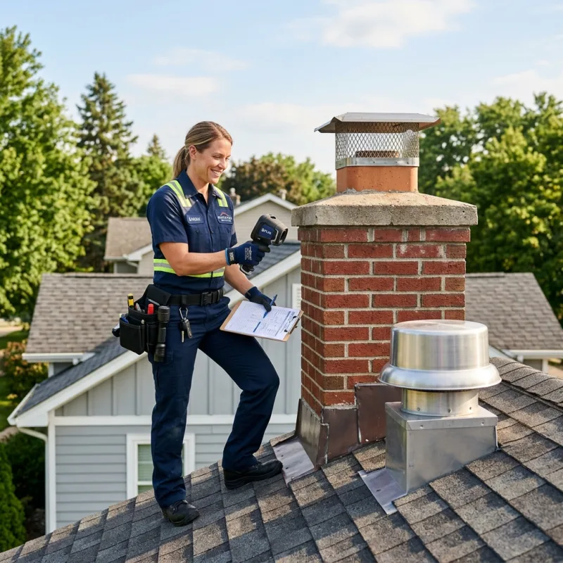 Technician inspecting a Princes Hill roof cavity and ductwork for a dead bird